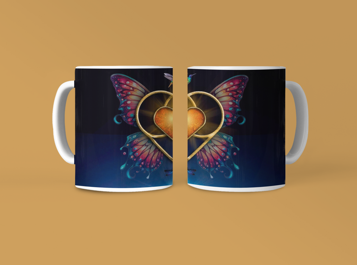 Taza "A Corazón Abierto" – Edición Especial 🦋💛