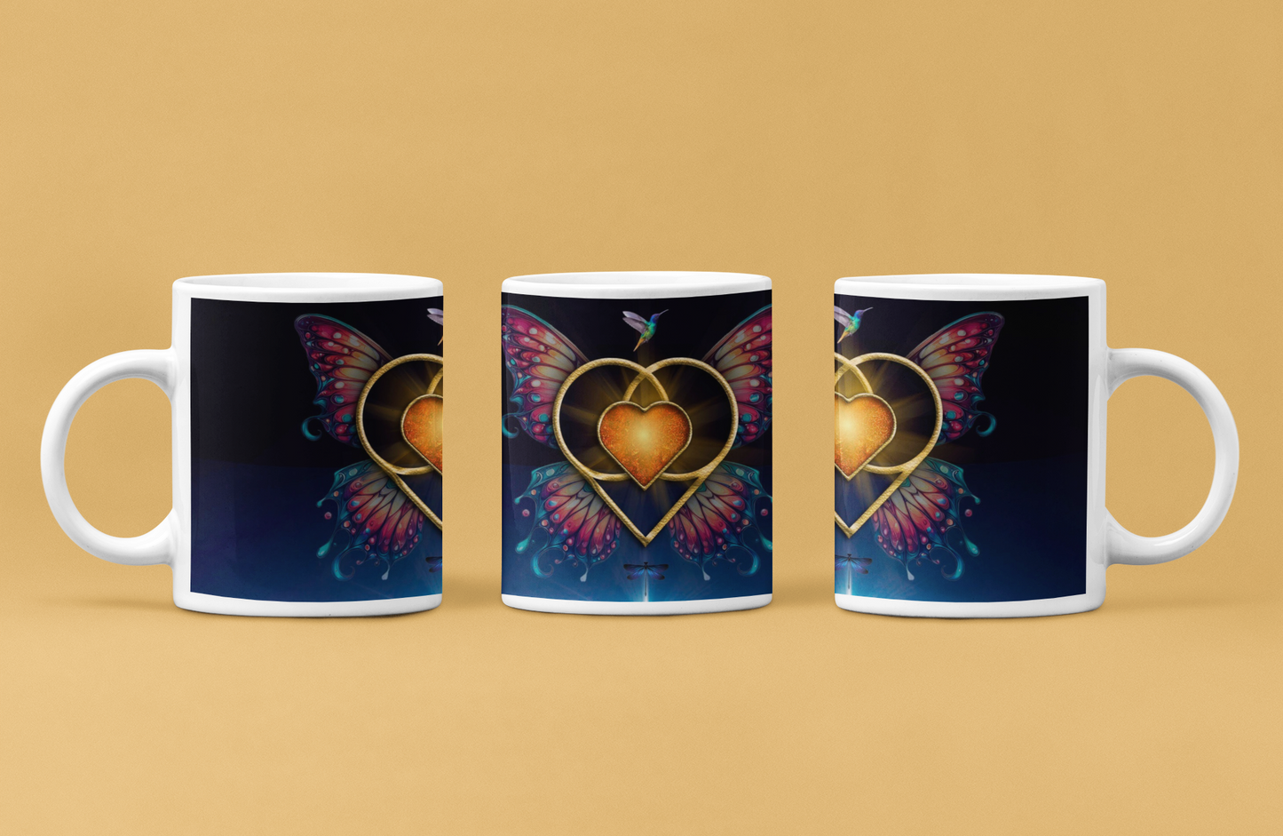 Taza "A Corazón Abierto" – Edición Especial 🦋💛